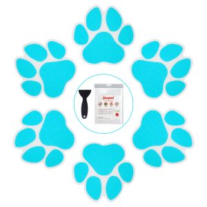 Secopad Non-Slip Bathtub Stickers, 20 Large PCS Safety Bathroom Tubs Showers Treads Adhesive Decals Scraper